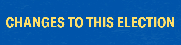 Changes to this Election