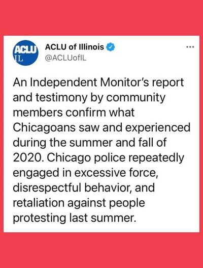 Independent Monitor's Report on BLM Protests