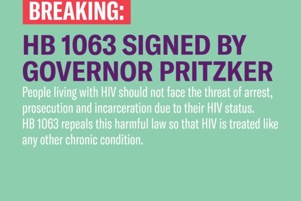 Bill to decriminalize HIV signed by Gov. Pritzker