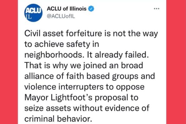 Coalition against civil asset forfeiture