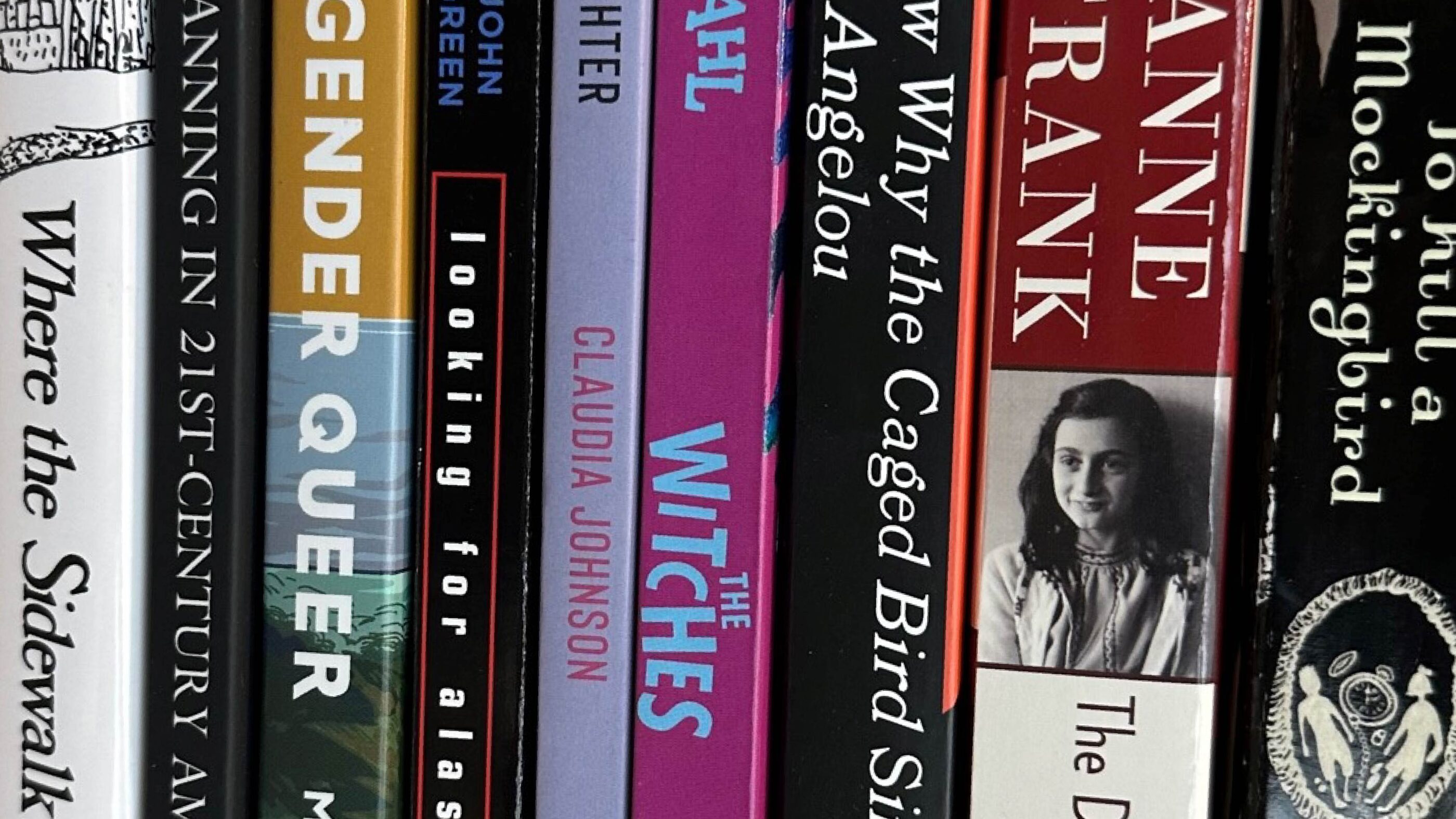 Stack of Banned Books