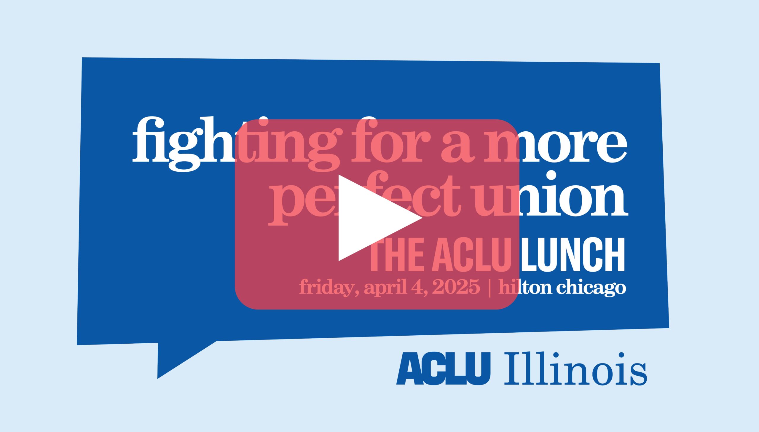 Light blue background. Blue speaking box