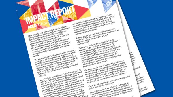 2 overlapping covers of the front of the IApril 2026 Impact Report