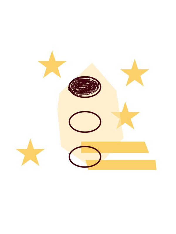 Multiple choice icon colored in