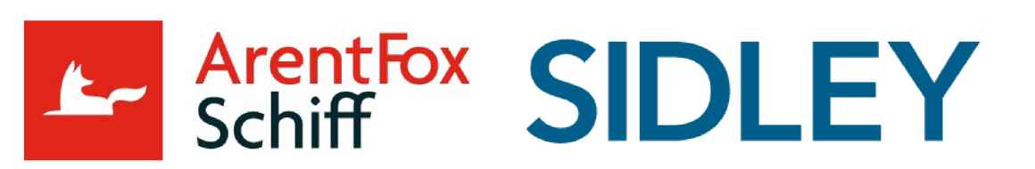 Arent Fox Schiff and Sidley Logos