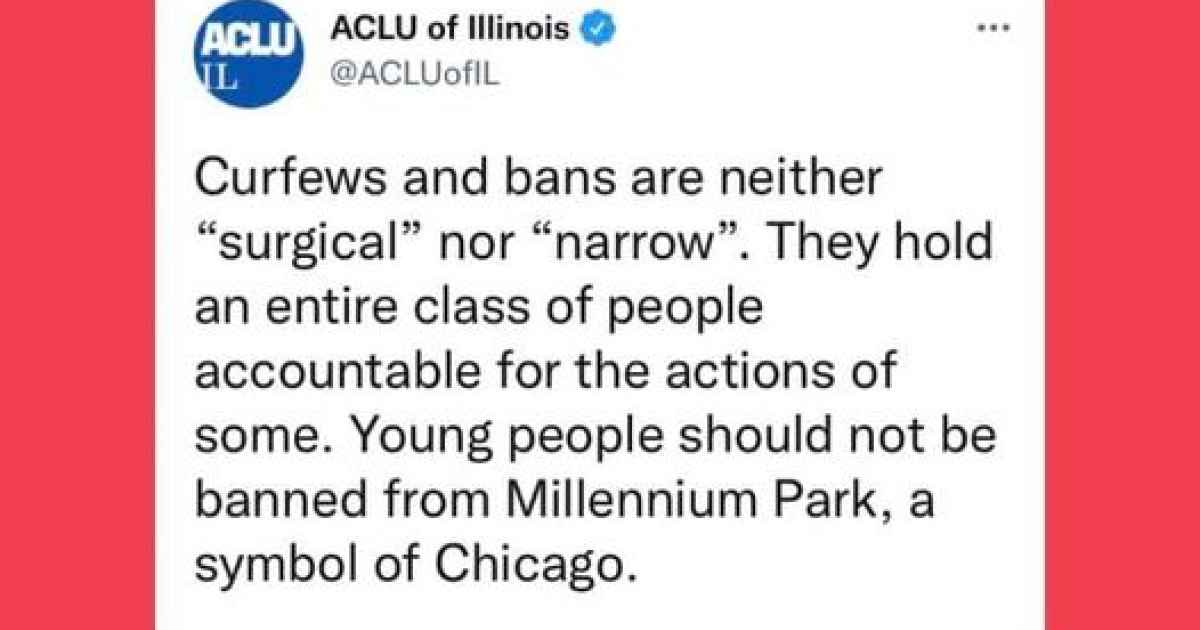 ACLU Asks Chicago for Legal Justification, Plans for Implementing New