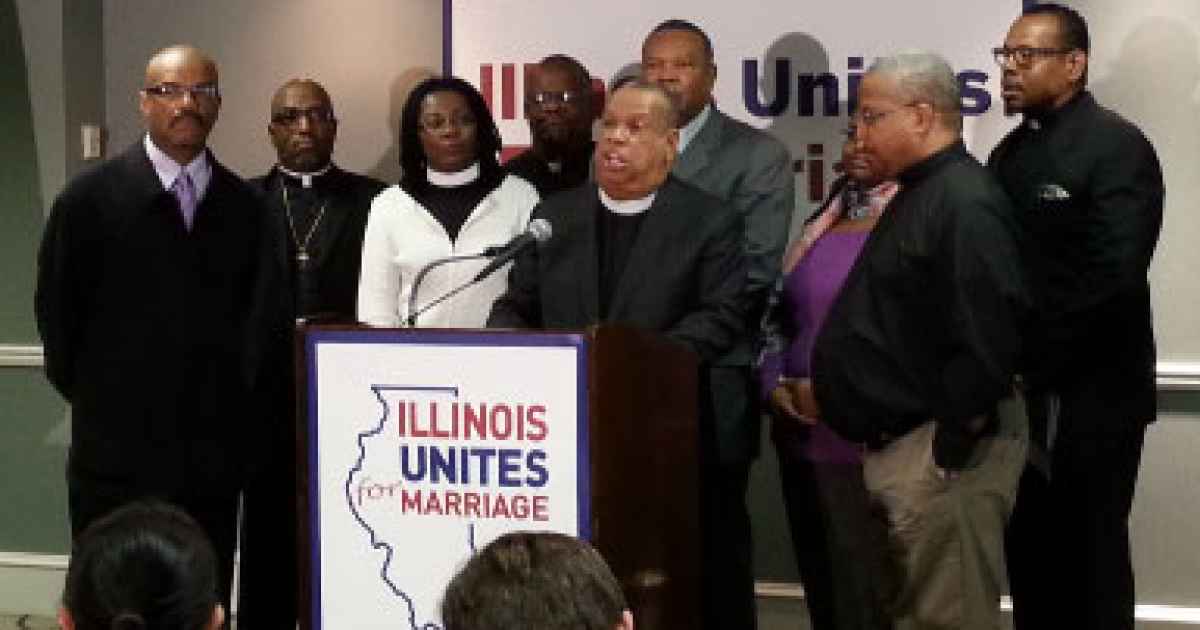 African American Clergy Urge Immediate Passage Of Marriage